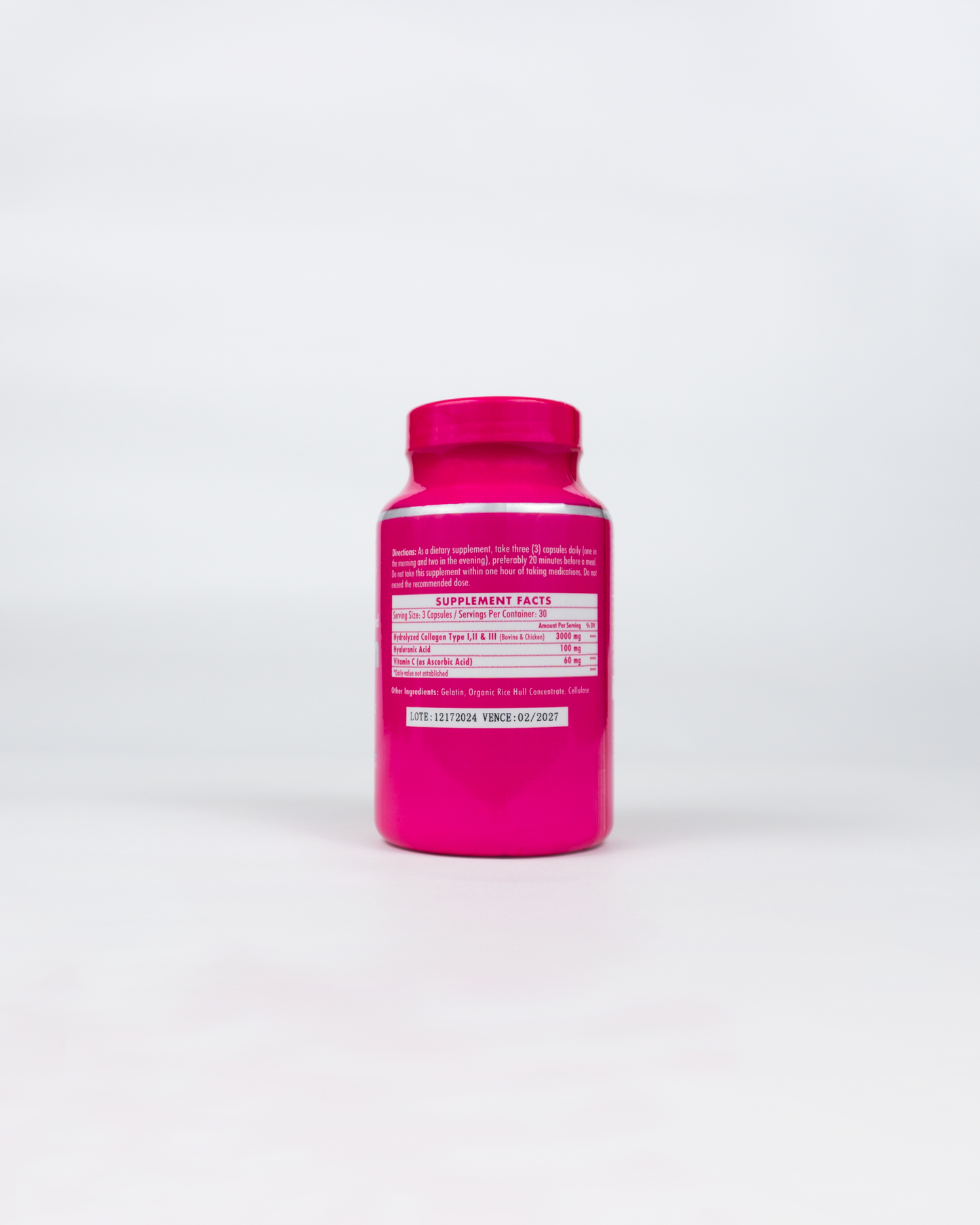 Colágeno Hidrolizado Tipo I, II y III